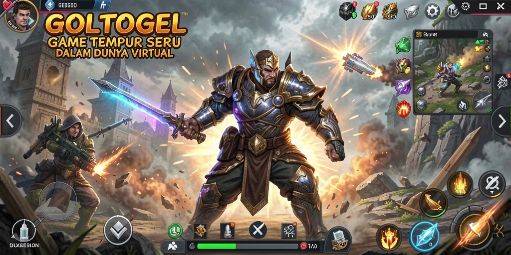 Screenshot dari gameplay TPS yang mengasyikkan di GOLTOGEL.